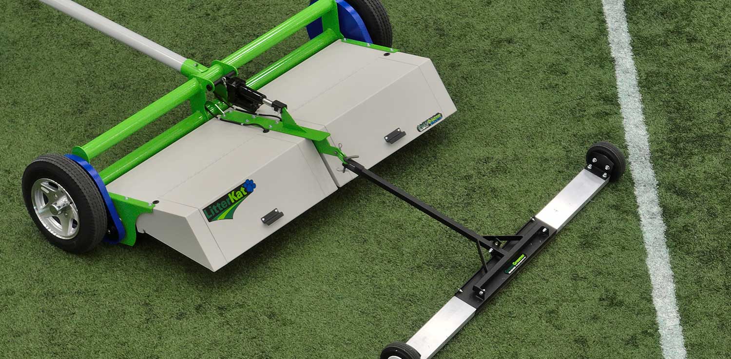 LitterKat Synthetic Sports Turf Sweeper